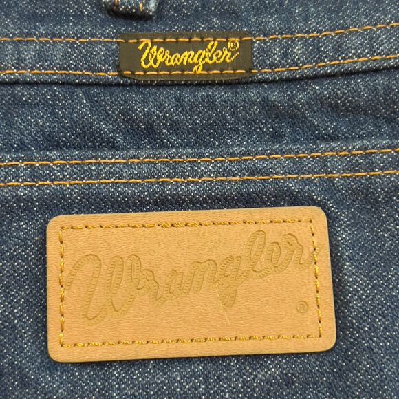 Vintage 70s/80s Wrangler Bundle! Blue Jeans Cowboy Cut Made in USA - Men's 35x30 - Picture 11 of 13